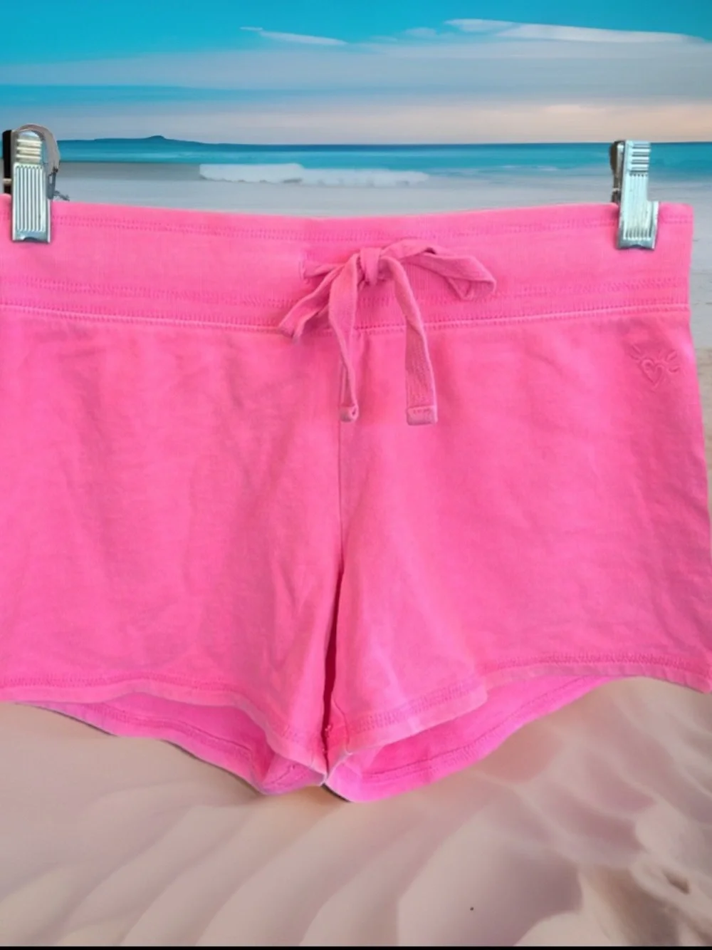 Justice Bright Pink Comfy Shorts